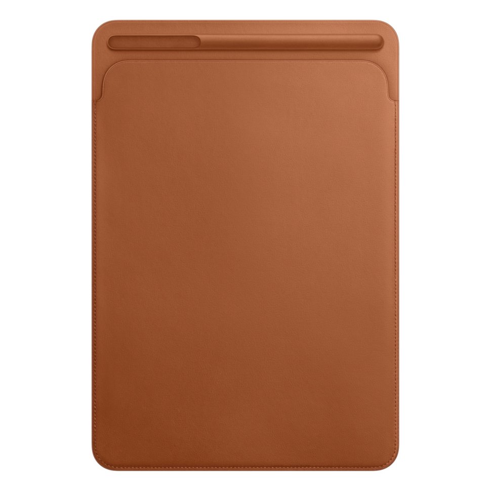 Leather Sleeve for 10.5‑inch iPad Pro - Saddle Brown