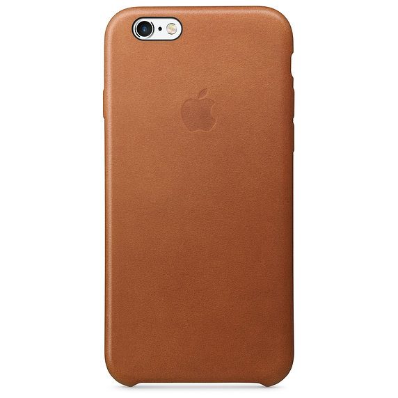 iPhone 6 Plus / 6s Plus Leather Case - Saddle Brown