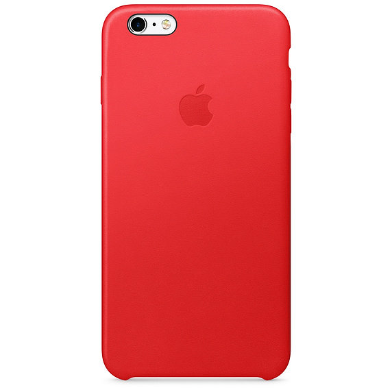 iPhone 6 Plus / 6s Plus Leather Case - (PRODUCT)RED