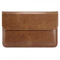 Чохол-сумка for MacBook 13" iCarer Genuine Leather Case Brown 