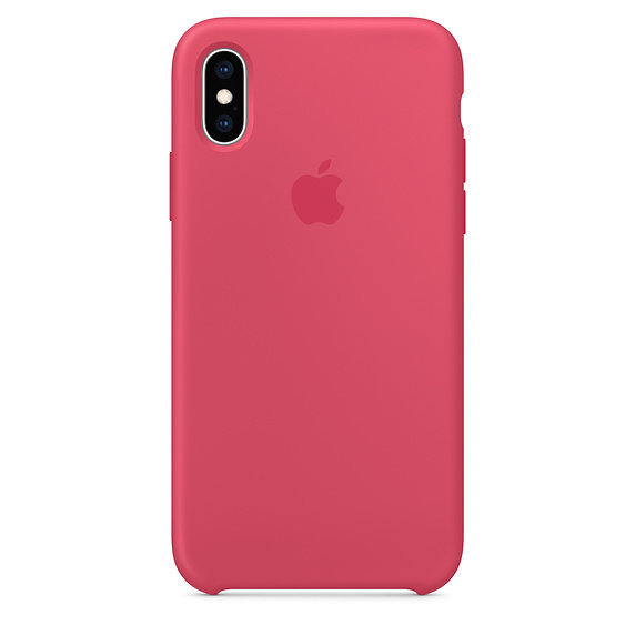 iPhone XS Silicone Case - Hibiscus 
