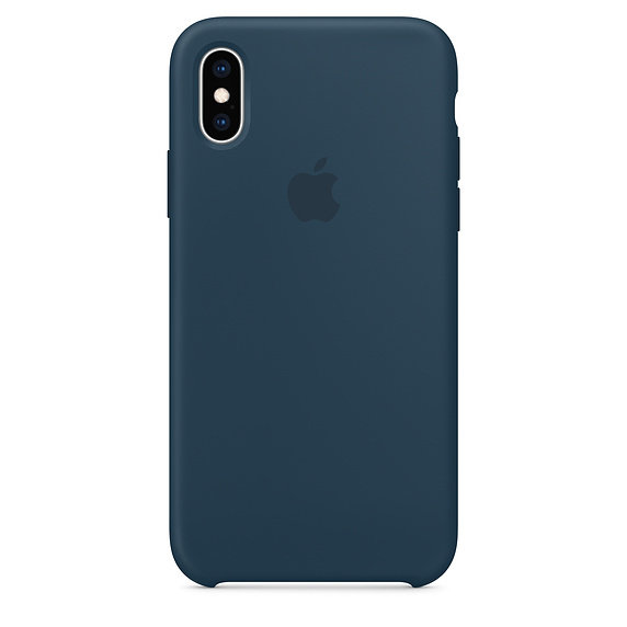 iPhone XS Silicone Case - Pacific Green