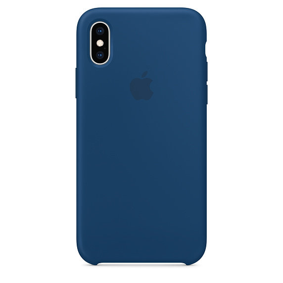 iPhone XS Silicone Case - Blue Horizon