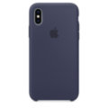 iPhone XS Silicone Case - Midnight Blue