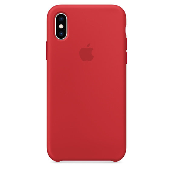 iPhone XS Silicone Case - (PRODUCT)RED