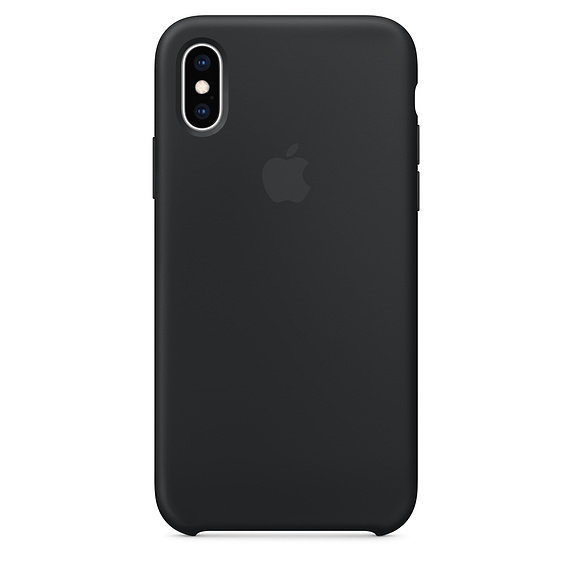 iPhone XS Silicone Case - Black 