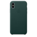 iPhone XS Leather Case - Forest Green