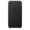 iPhone XS Leather Case - Black 