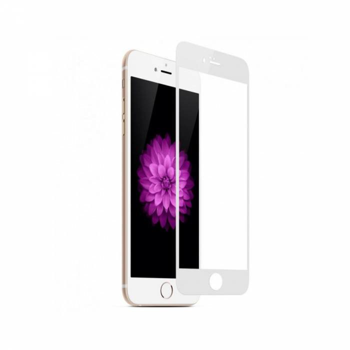Захисне 3D скло для iPhone 6 / 6s Plus (White)