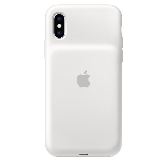 iPhone XS Smart Battery Case - White 