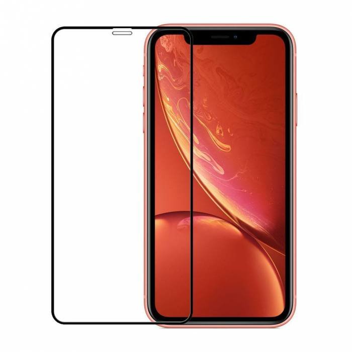Захисне скло 4D для iPhone XR  
