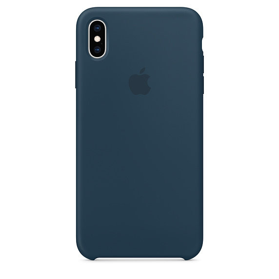 iPhone XS Max Silicone Case - Pacific Green 