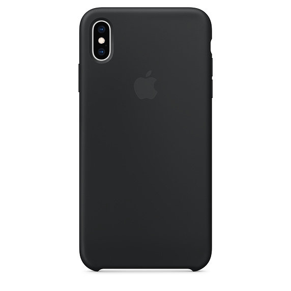 iPhone XS Max Silicone Case - Black 
