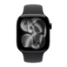 Apple Watch Series 11 GPS, 42mm Space Gray Aluminum Case with Black Sport Band (S/M) (MEQW4)