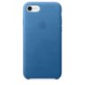 iPhone 7 Leather Case - Sea Blue (Original)