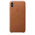 iPhone XS Max Leather Case - Saddle Brown  