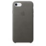 iPhone 8 / 7 Leather Case - Charcoal Gray (Original)