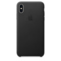 iPhone XS Max Leather Case - Black 