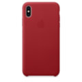 iPhone XS Max Leather Case - (PRODUCT)RED 