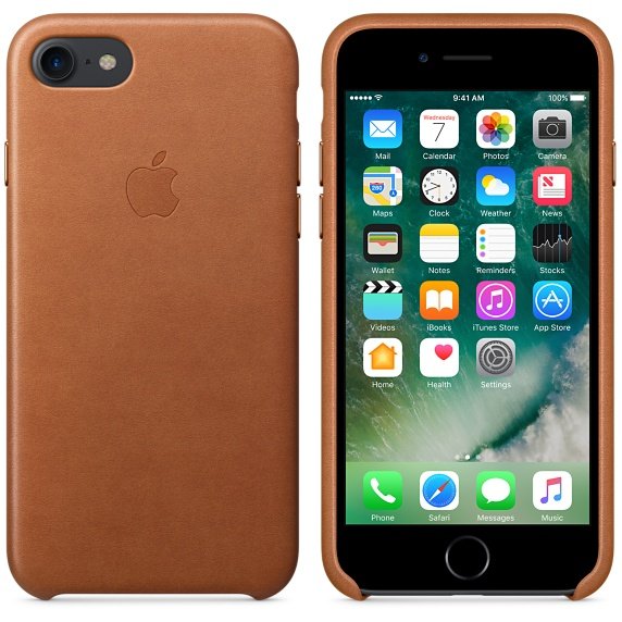 iPhone 7 Leather Case - Saddle Brown (Original)