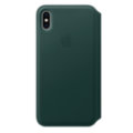 iPhone XS Max Leather Folio - Forest Green