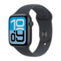 Apple Watch SE 3 GPS, 44mm Midnight Aluminum Case with Midnight Sport Band (S/M) (MEHN4)