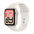 Apple Watch SE 3 GPS, 40mm Starlight Aluminum Case with Light Blush Sport Band (S/M)