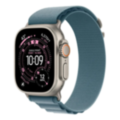 астереження Apple Watch Ultra 3 GPS + LTE, 49mm Natural Titanium Case with Light Blue Alpine Loop - Medium (MEWM4)